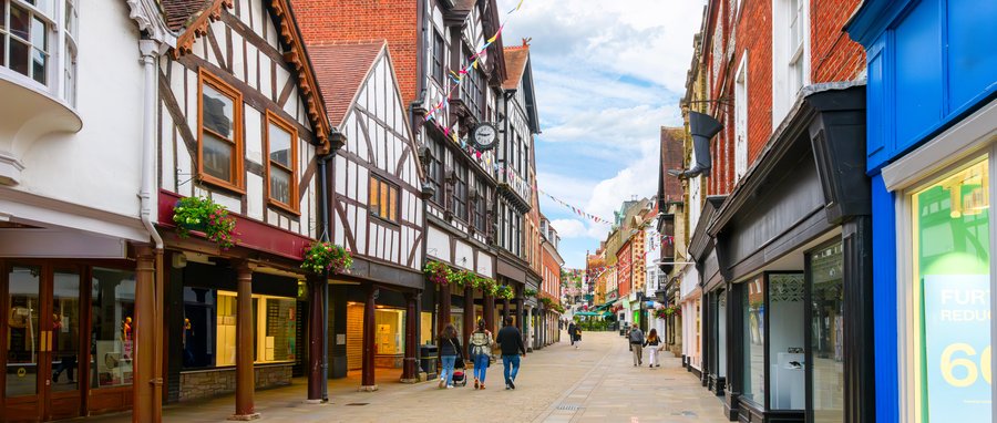 Winchester High Street, UK