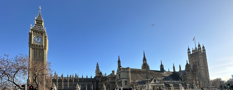 Westminster Bridge and Houses of Parliament